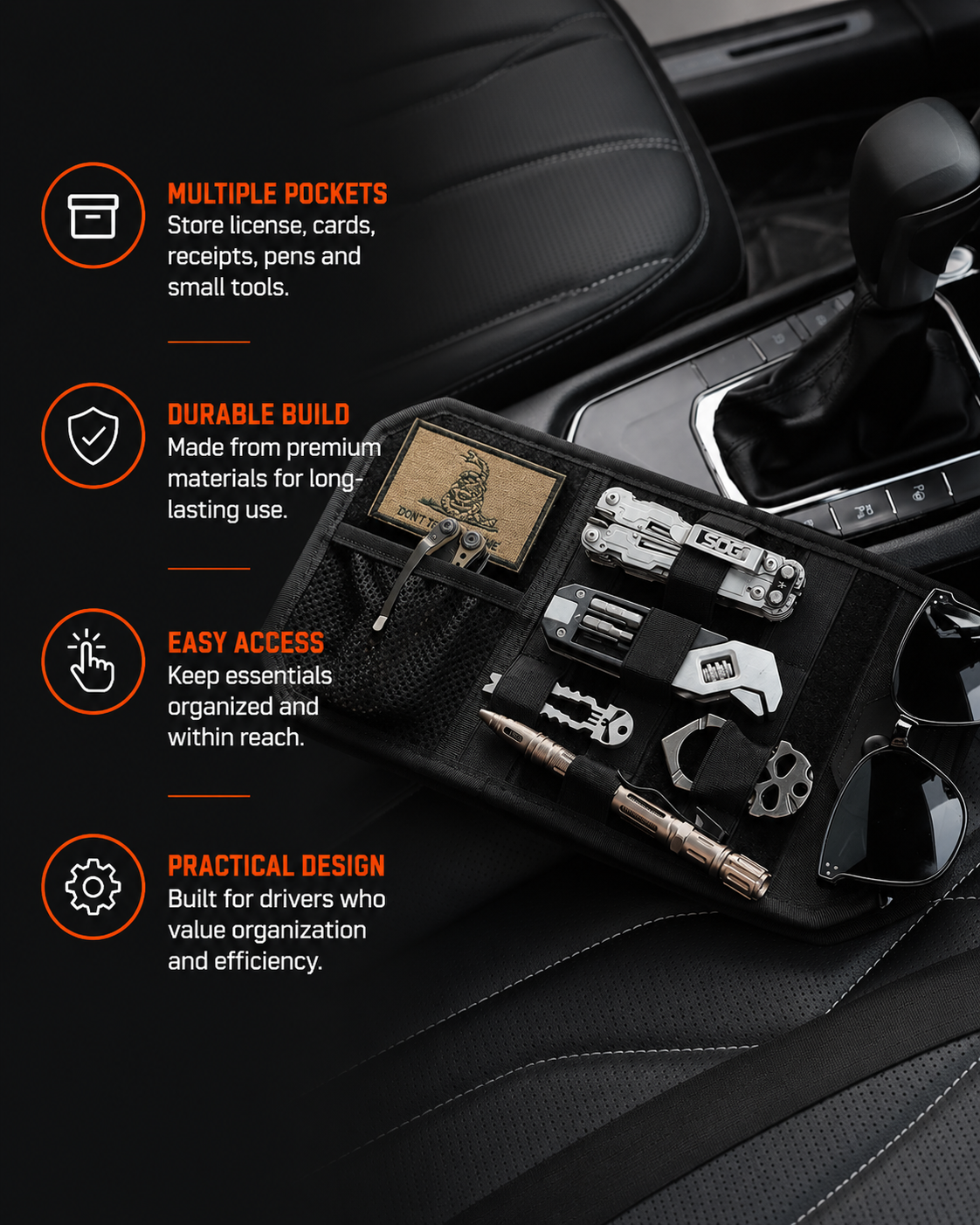 Anchor Cores™  Tactical  Sunshade Storage