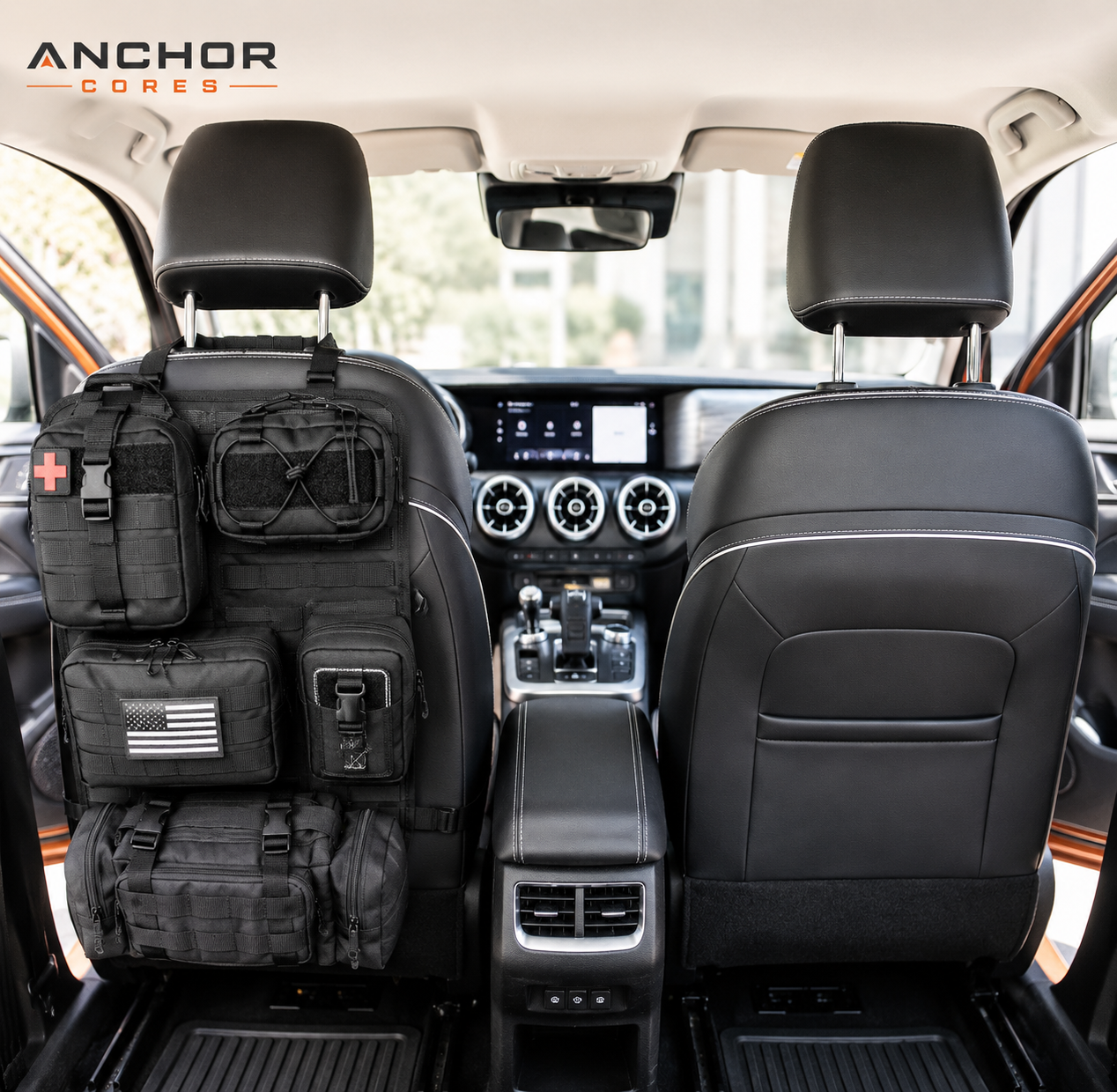 Anchor Cores™ Rear Seat Tactical Storage