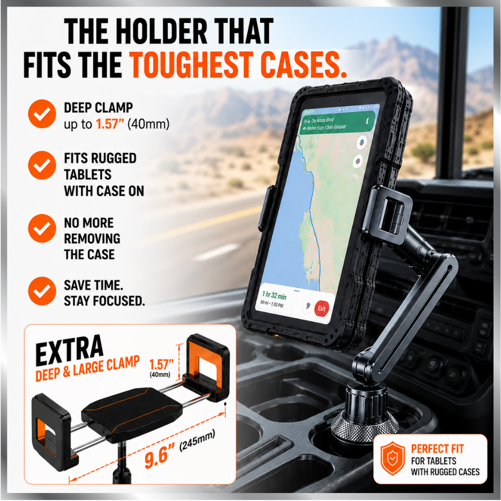 Anchor Cores™  The Best Tablet Holder For Work Trucks