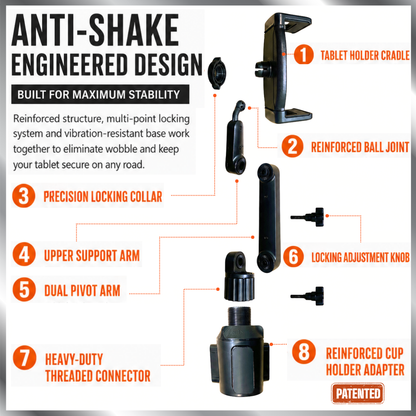 Anchor Cores™  The Best Tablet Holder For Work Trucks